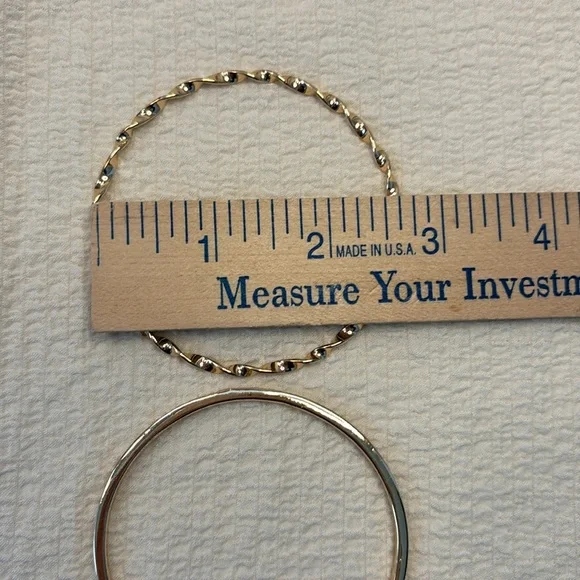 NWOT Set of Anne Klein Bangle Bracelets - Picture 7 of 7